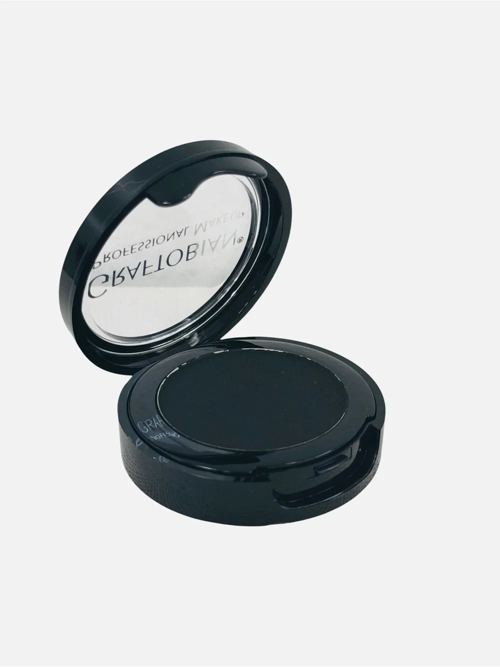 Graftobian Jet Black Cake Eyeliner, Long-Lasting, Water-Activated Power